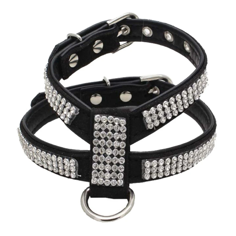 Rhinestone Dog Harness Reflective Sparkle Bling Dog Vest for Pug Chihuahua Small Dogs Walking Party and Wedding 7 Colors
Rhinestone Dog Harness Reflective Sparkle Bling Dog Vest for Pug Chihuahua Small Dogs Walking Party and Wedding 7 Colors
