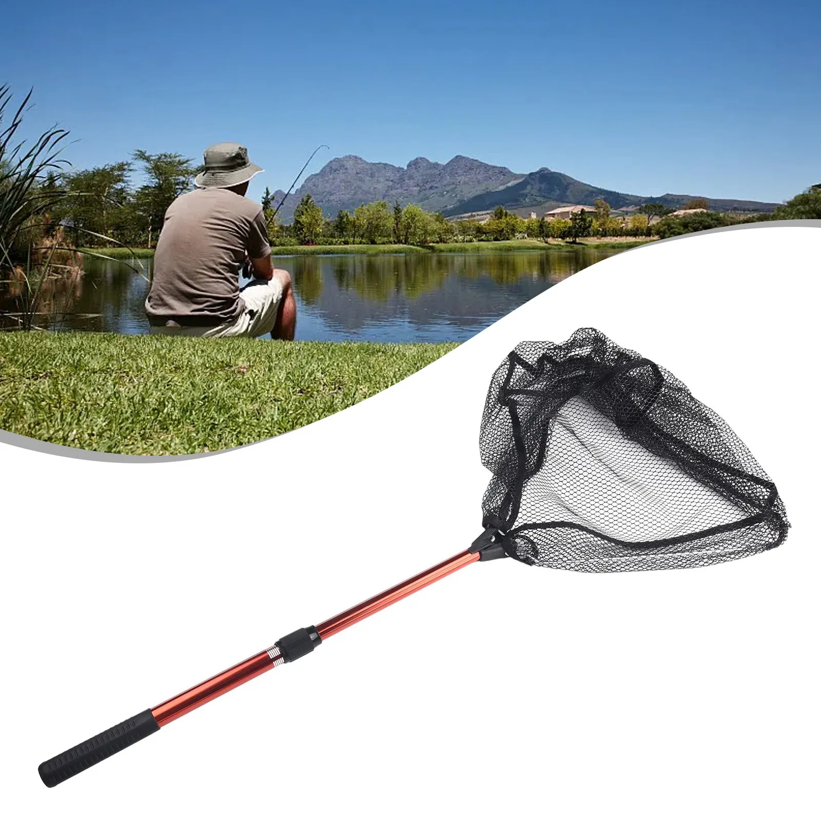 Folding Fishing Brail Net Telescopic Fishing Landing Net Triangle Grab Net Fish Catching Tools For Fisherman
Folding Fishing Brail Net Telescopic Fishing Landing Net Triangle Grab Net Fish Catching Tools For Fisherman