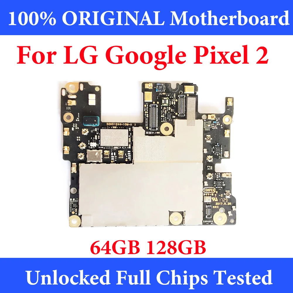 Work Well Unlocked Mobile Electronic Panel Mainboard Motherboard Circuits Flex Cable For Google Pixel 2 Pixel2 128GB 64GB
Work Well Unlocked Mobile Electronic Panel Mainboard Motherboard Circuits Flex Cable For Google Pixel 2 Pixel2 128GB 64GB