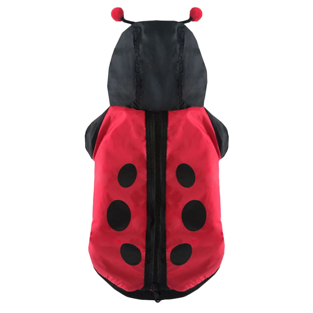 

Clothes Pets Supply Costume Ladybird Cat Party Funny Clothing Outfit Garment Sweater Coat