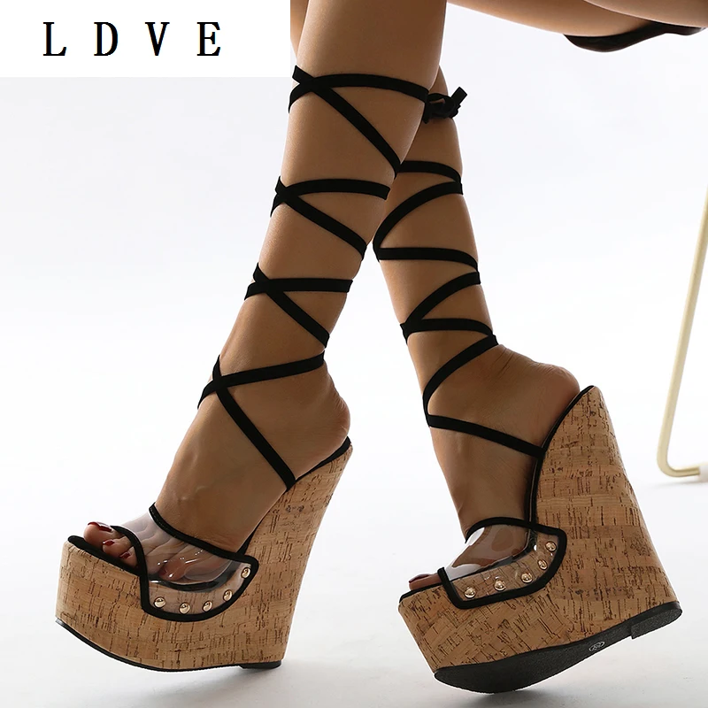 Spring Metal Decoration Platform Shoes Women 2022 Fashion Wedges Round Toe Casual Narrow Band PVC Party Black Size 35-42 
Spring Metal Decoration Platform Shoes Women 2022 Fashion Wedges Round Toe Casual Narrow Band PVC Party Black Size 35-42