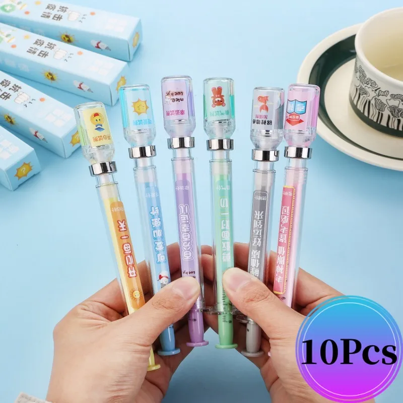 Гелевая ручка-шприц с вакциной, 10 шт./партия, кавайные оригинальные новые ручки, корейские канцелярские принадлежности, милые забавные школьные принадлежности, набор для письма, бесплатная доставка
Гелевая ручка-шприц с вакциной, 10 шт./партия, кавайные оригинальные новые ручки, корейские канцелярские принадлежности, милые забавные школьные принадлежности, набор для письма, бесплатная доставка