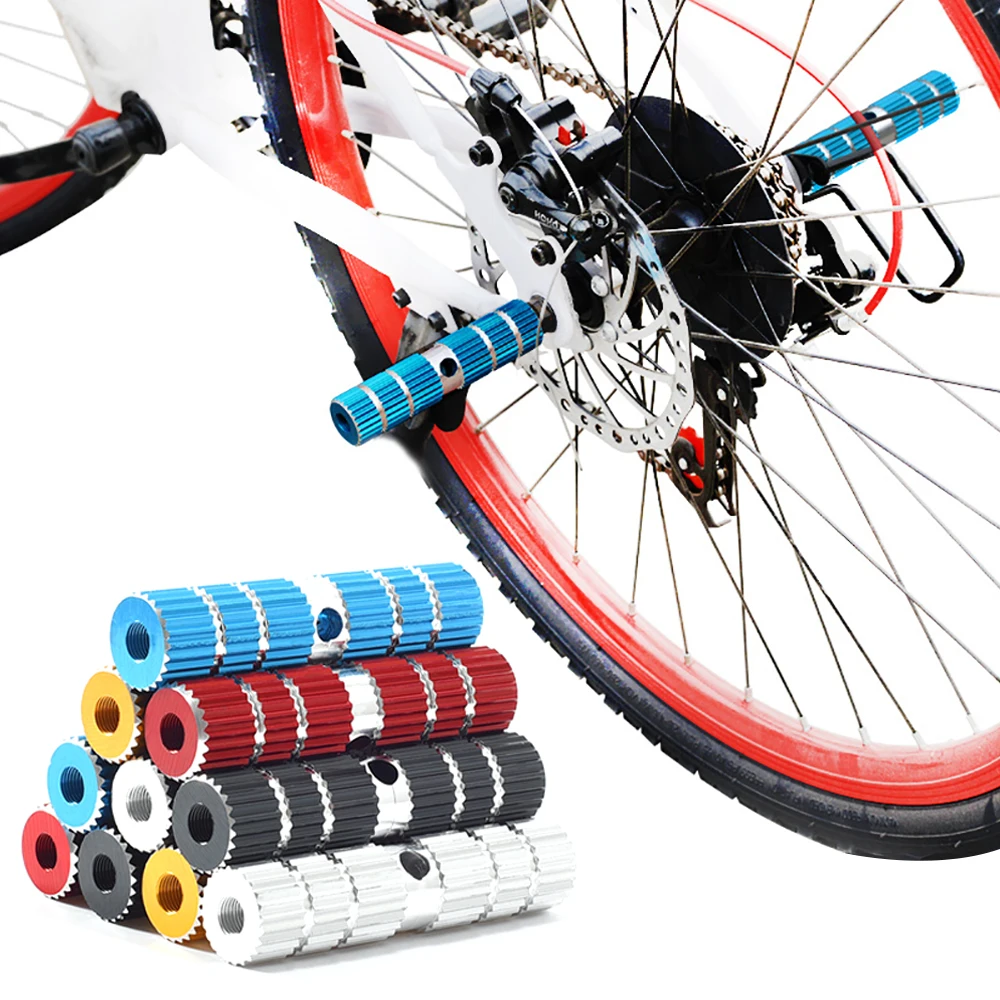 NEW 1 Pair Bike Pedals Axle Foot Rest Pegs Anti-Slip Aluminum Alloy BMX Mountain Road Cycling Bicycle Front Rear Socle Pedal
NEW 1 Pair Bike Pedals Axle Foot Rest Pegs Anti-Slip Aluminum Alloy BMX Mountain Road Cycling Bicycle Front Rear Socle Pedal