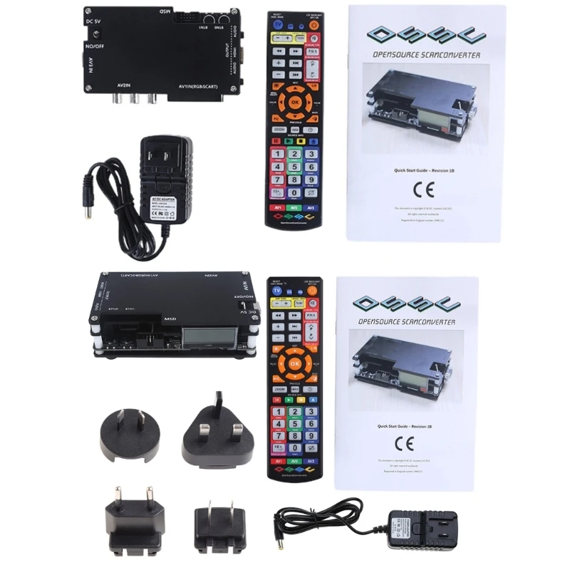 Комплект конвертера OSSC-X, совместимый с HDMI, для конвертации видео в игры, прямая поставка
Комплект конвертера OSSC-X, совместимый с HDMI, для конвертации видео в игры, прямая поставка