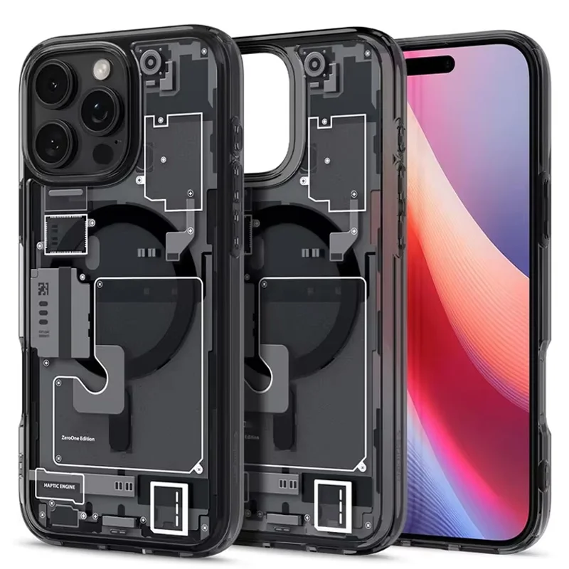 Чехол для SP iPhone 16 Pro Max Hybrid Zero One MagFit Precise camera 15 14 13 12 11 Plus