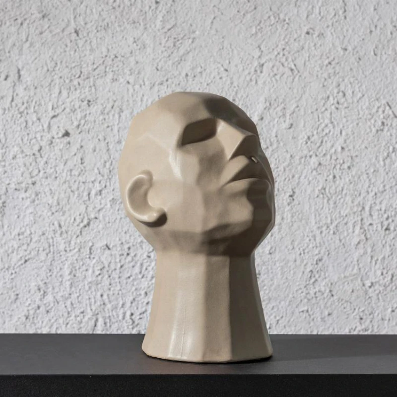 Series Creative Ceramic Head Ornaments Sculpture Simple Ceramic Decorative Crafts For Home Decoration
Series Creative Ceramic Head Ornaments Sculpture Simple Ceramic Decorative Crafts For Home Decoration
