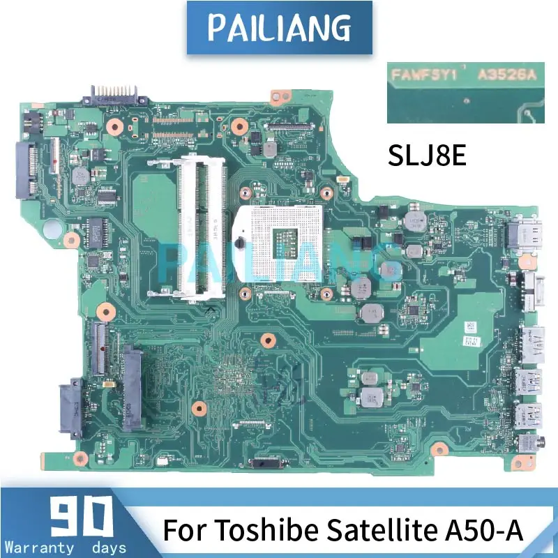 Материнская плата для ноутбука Toshiba Satellite A50-A A3526A FAWFSY1 SLJ8E DDR3 материнская |