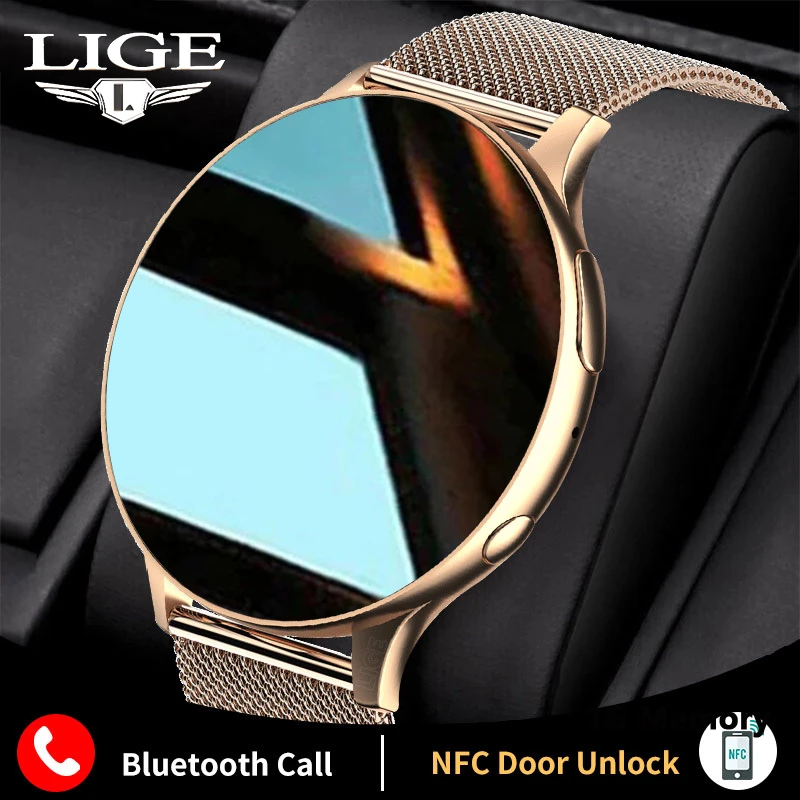 Смарт-часы LIGE 2022 с поддержкой Bluetooth, пульсометром и голосовым помощником
Смарт-часы LIGE 2022 с поддержкой Bluetooth, пульсометром и голосовым помощником