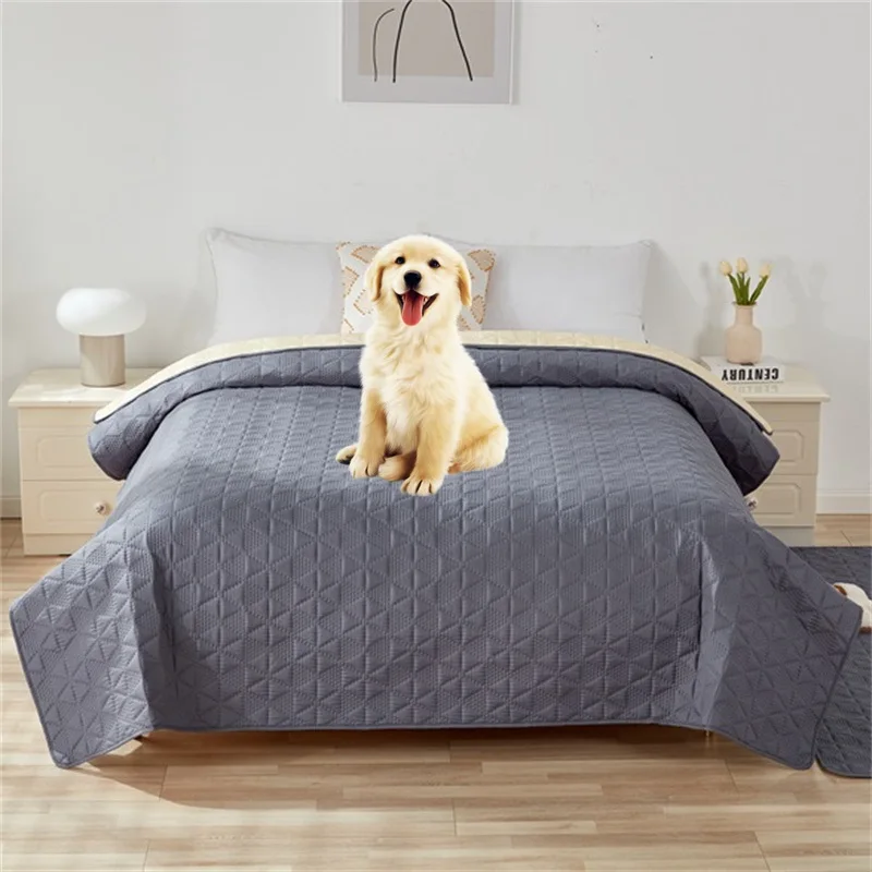 Waterproof Kids Pet Dog Cat Bedspread Pads Non-Slip King Size Quilted Bed Sheet Sofa Cover Reusable Aldult Urine Mat Bed Mattres
Waterproof Kids Pet Dog Cat Bedspread Pads Non-Slip King Size Quilted Bed Sheet Sofa Cover Reusable Aldult Urine Mat Bed Mattres