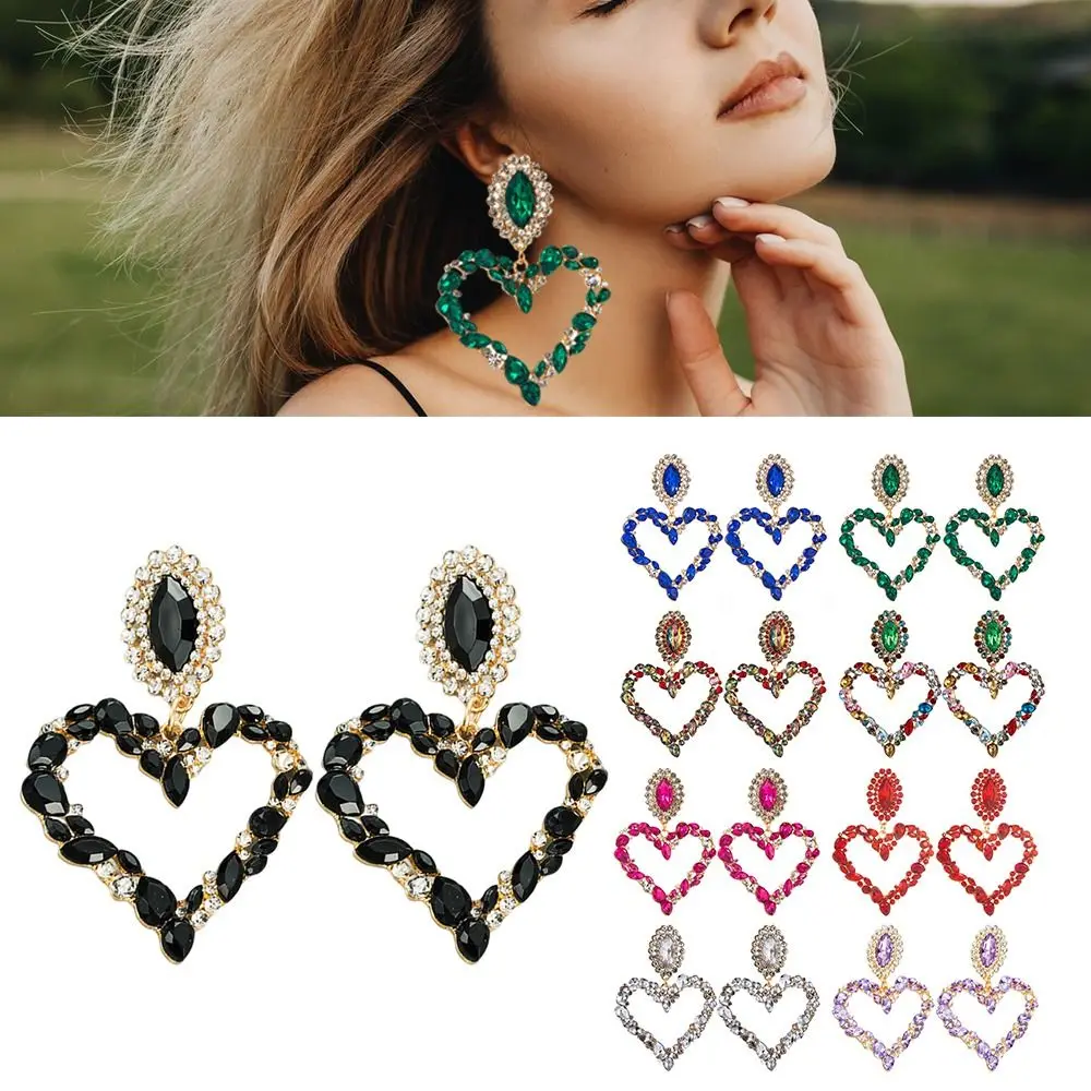 Party Jewelry Shiny Rhinestone Multicolour Drop Earrings Ear Stud Crystal Earrings Dangle Jewelry
Party Jewelry Shiny Rhinestone Multicolour Drop Earrings Ear Stud Crystal Earrings Dangle Jewelry