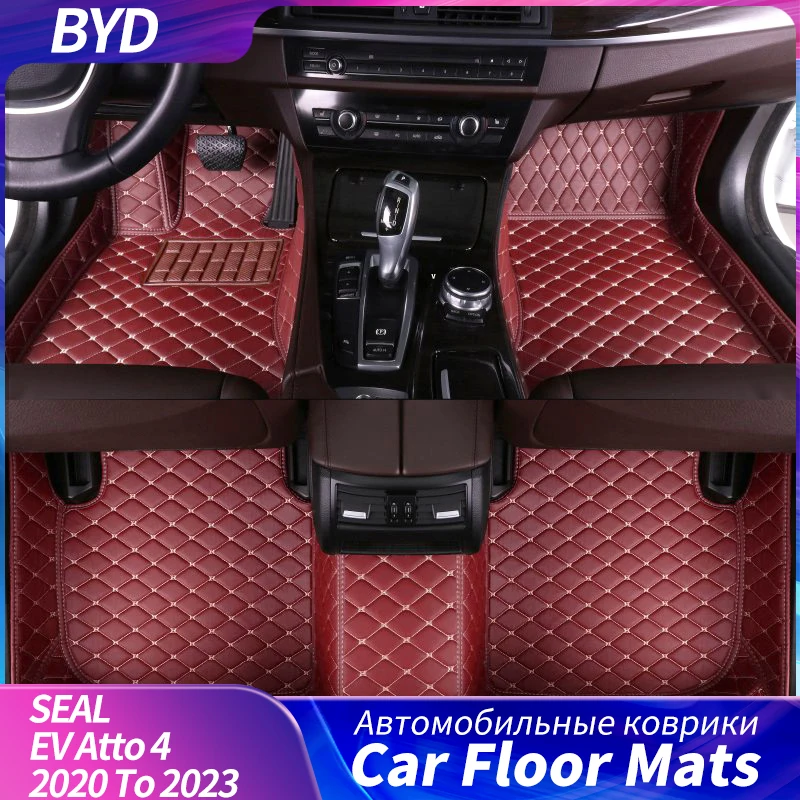 For BYD SEAL EV Atto 4 2020 To 2023 Car Styling Floor Mats PU Foot Pad Interior Floorliner Accessories Auto Parts
For BYD SEAL EV Atto 4 2020 To 2023 Car Styling Floor Mats PU Foot Pad Interior Floorliner Accessories Auto Parts