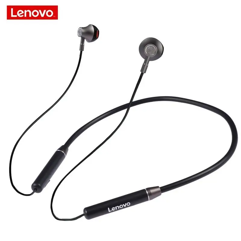 Беспроводные Bluetooth-наушники Lenovo HE06 с шейным ободом 5,0, Спортивная Магнитная стереогарнитура, спортивная водонепроницаемая гарнитура IPX5
Беспроводные Bluetooth-наушники Lenovo HE06 с шейным ободом 5,0, Спортивная Магнитная стереогарнитура, спортивная водонепроницаемая гарнитура IPX5