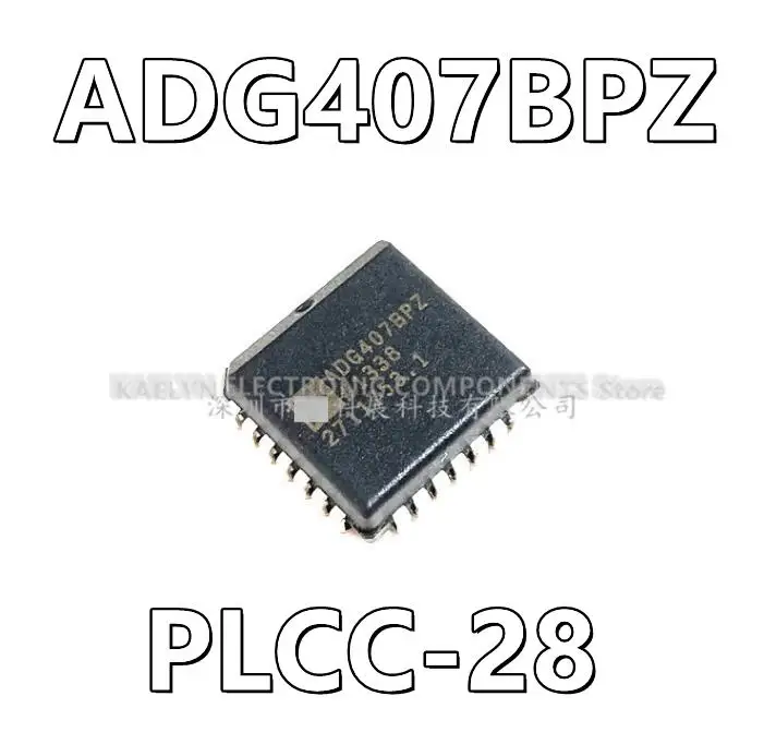 

2 шт./лот ADG407BPZ ADG407 2 цепи IC переключатель 8:1 80 Ом 28-PLCC