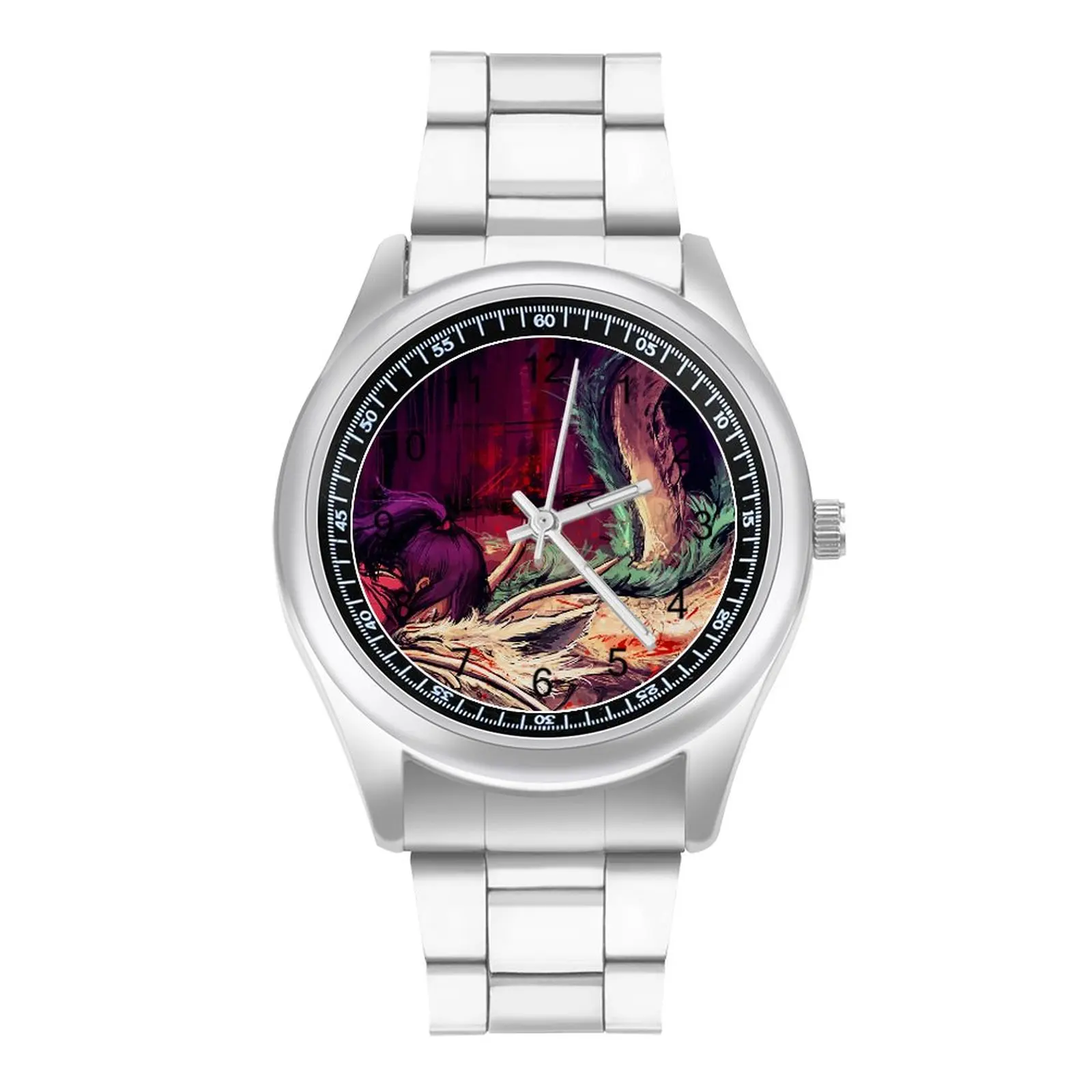 Spirited Away Haku Hurt Chihiro Quartz Watch Crying Sad Exclusive Lady Wrist Watch Design Stainless Fishing New Wristwatch
Spirited Away Haku Hurt Chihiro Quartz Watch Crying Sad Exclusive Lady Wrist Watch Design Stainless Fishing New Wristwatch