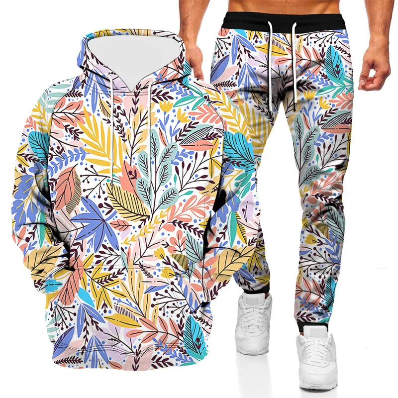 3D Printed Men's Sweatshirt Hoodies Set Men's Tracksuit Pullover Jacket Pants Long Sleeve Sportswear Autumn Clothing Male Suit
3D Printed Men's Sweatshirt Hoodies Set Men's Tracksuit Pullover Jacket Pants Long Sleeve Sportswear Autumn Clothing Male Suit