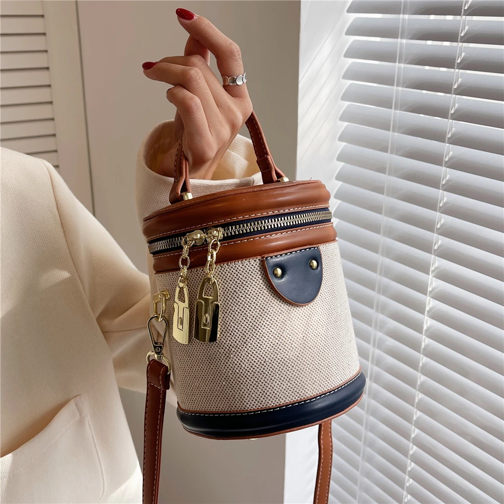 Fashion Barrel Shape Designer Mini Shoulder Crossbody Bags For Women Trends 2022 Short Handle Bucket Ladies Purses And Handbags
Fashion Barrel Shape Designer Mini Shoulder Crossbody Bags For Women Trends 2022 Short Handle Bucket Ladies Purses And Handbags