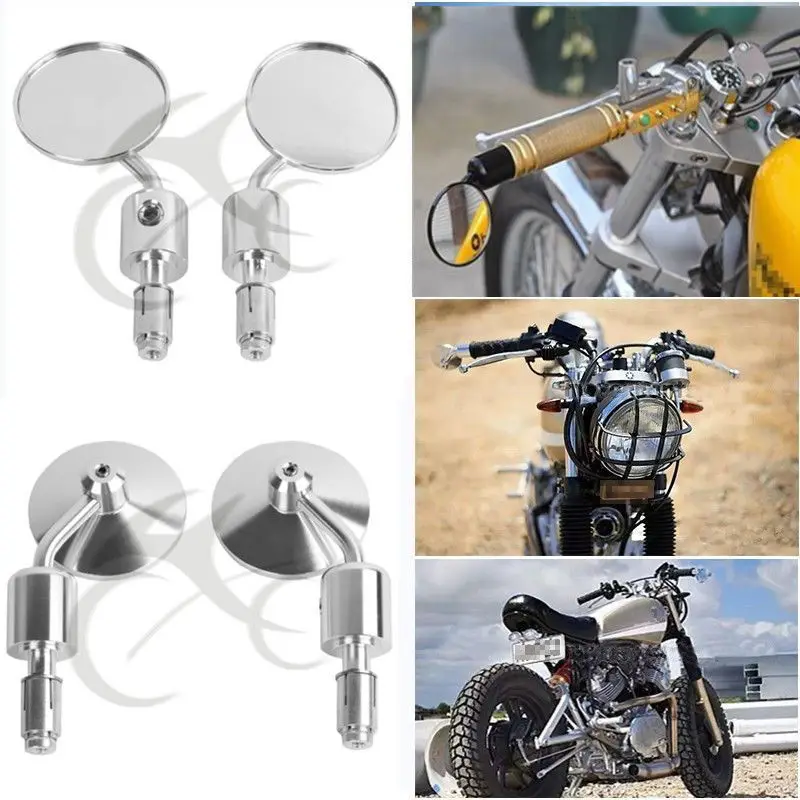 Motorcycle Universal CNC Aluminum Rear View 3" Handle Bar End 7/8 Mirrors For Kawasaki Yamaha Honda Suzuki Motorcycle Rear
Motorcycle Universal CNC Aluminum Rear View 3" Handle Bar End 7/8 Mirrors For Kawasaki Yamaha Honda Suzuki Motorcycle Rear