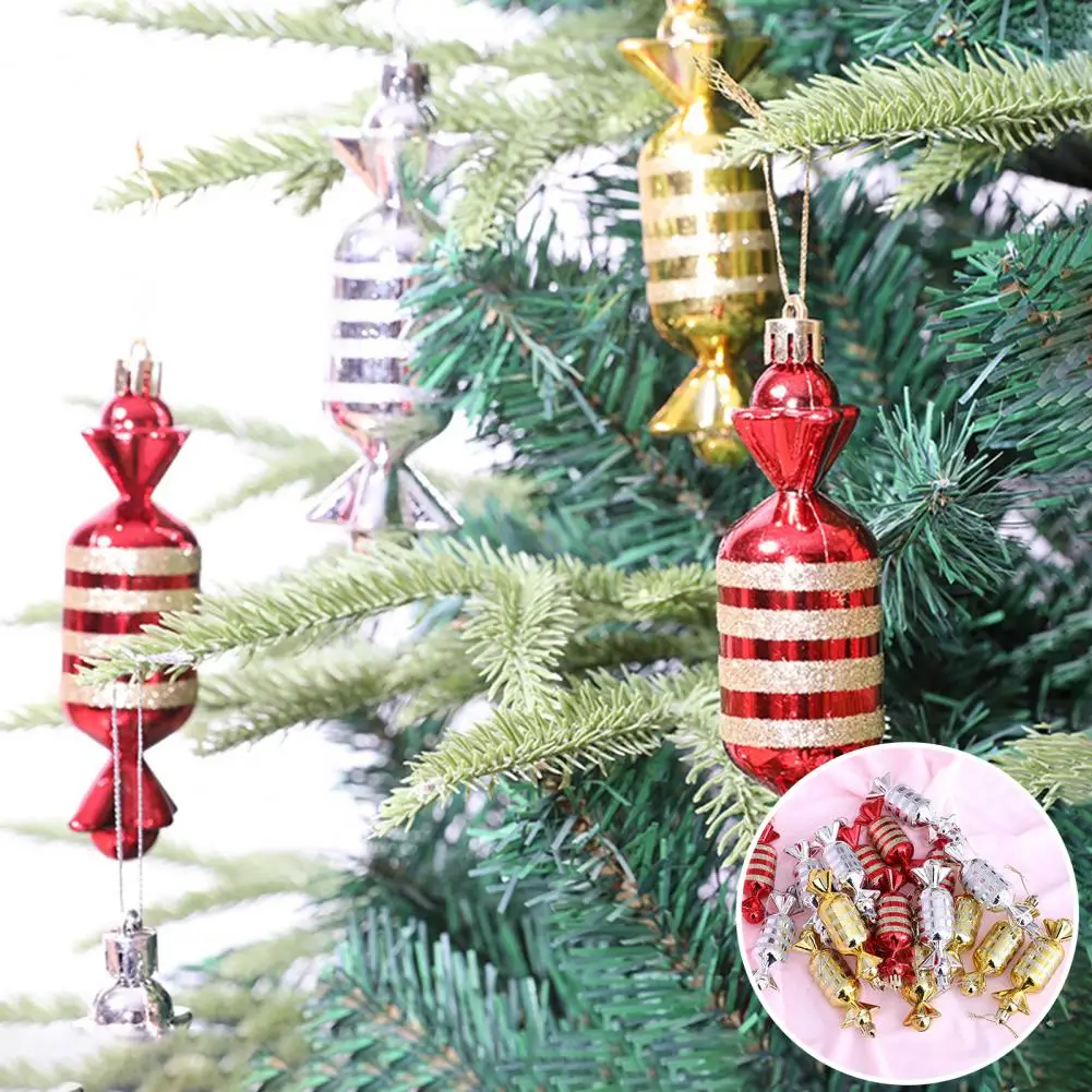 6 шт. отличная Рождественская елка, Сияющие красочные поддельные конфеты, украшения для конфет, привлекательные декоративные
6 шт. отличная Рождественская елка, Сияющие красочные поддельные конфеты, украшения для конфет, привлекательные декоративные