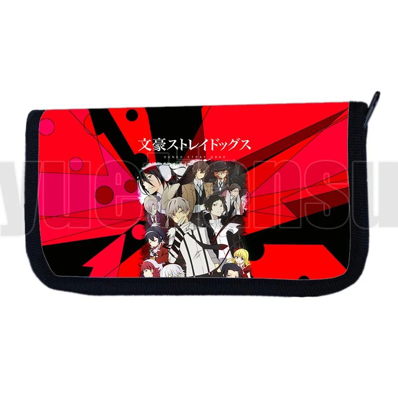 Кошельки Bungou с изображением бродячих собак кошельки для подростков 3D рисунком