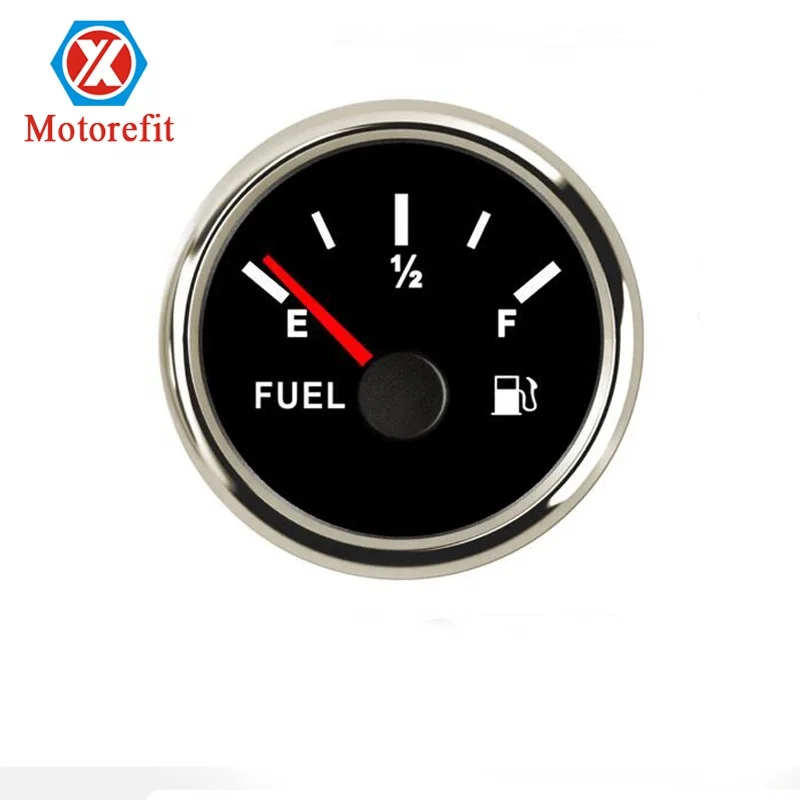 Fuel Level Gauge E-1/2-F 0~190 ohm Oil Level Indicator With Backlight 52mm For Car Boat Motorcycle Accessories
Fuel Level Gauge E-1/2-F 0~190 ohm Oil Level Indicator With Backlight 52mm For Car Boat Motorcycle Accessories