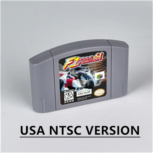 F-1 Pole Position Retro 64 for Retro 64 Bit Game Cartridge USA Version NTSC FormatChidren Gift Gaming
F-1 Pole Position Retro 64 for Retro 64 Bit Game Cartridge USA Version NTSC FormatChidren Gift Gaming