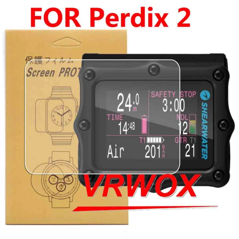 2Pcs Protector For Shearwater Research PERDIX AI / PERDIX 2 Dive Computer Film Clear Water-proof PET Protective Film Not Glass
2Pcs Protector For Shearwater Research PERDIX AI / PERDIX 2 Dive Computer Film Clear Water-proof PET Protective Film Not Glass