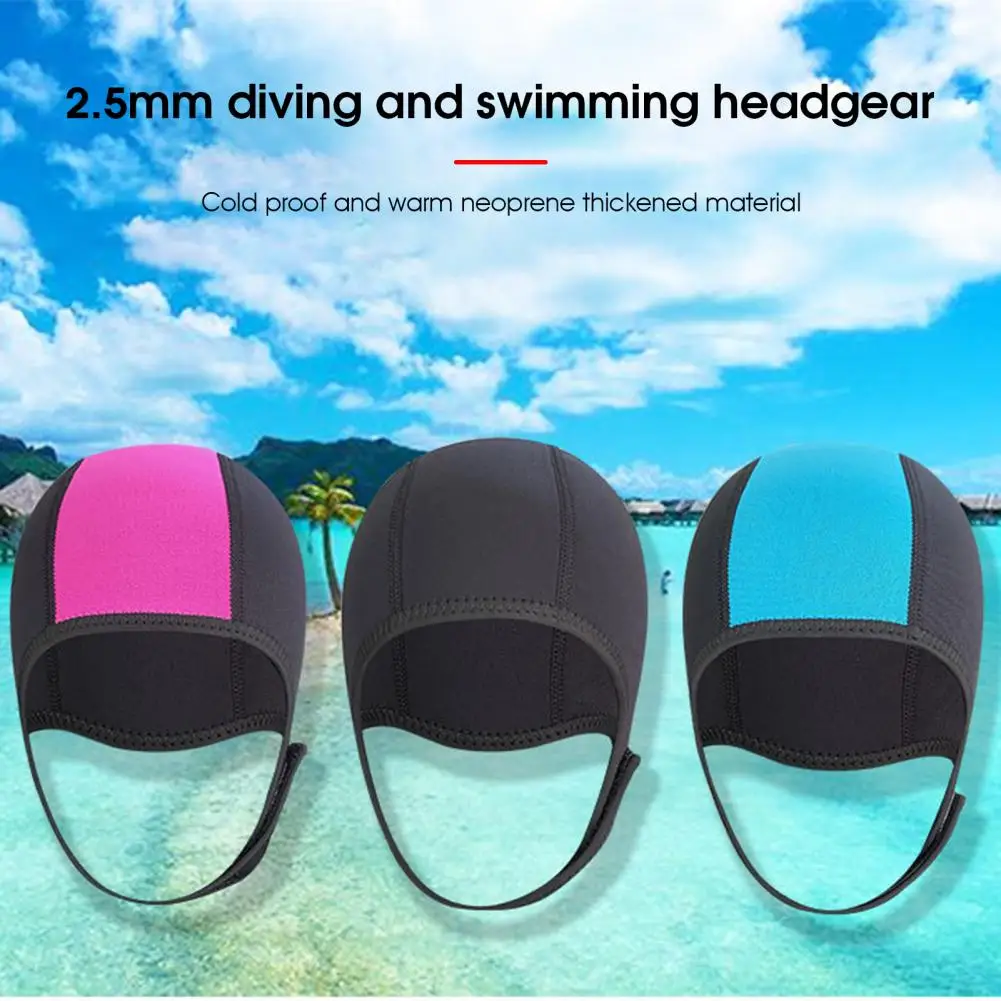 Professional Diving Hat Thicken Waterproof Perfectly Fitting Practical Reliable Diving Cap
Professional Diving Hat Thicken Waterproof Perfectly Fitting Practical Reliable Diving Cap