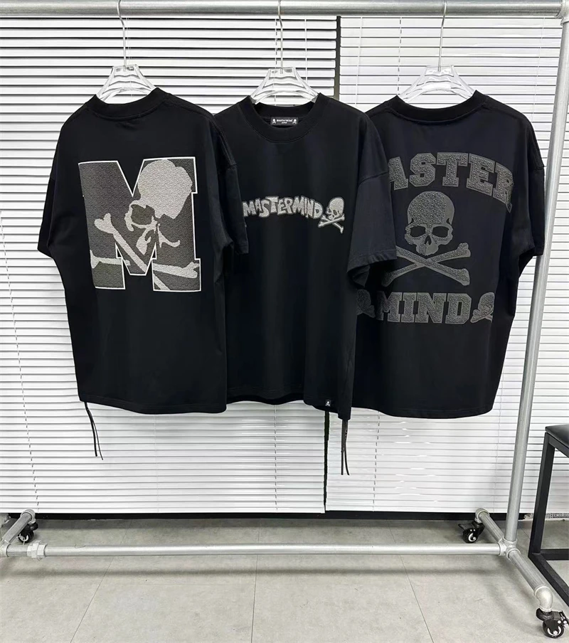 23SS Vintage Mastermind World Puff Print T Shirt Ummer Style Skull Oversized T-shirts Top Tees Techwear Sudaderas Hombre
23SS Vintage Mastermind World Puff Print T Shirt Ummer Style Skull Oversized T-shirts Top Tees Techwear Sudaderas Hombre