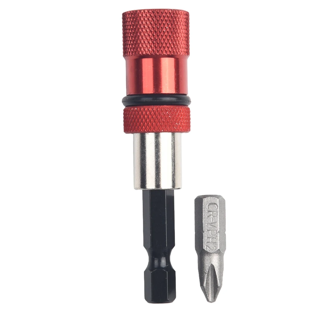 Quick Connecting Rod Screwdriver Bit 1/4 Inch Hex Driver 60mmx14mm Adjustable Extension Bar Magnetic Stainless Steel 
Quick Connecting Rod Screwdriver Bit 1/4 Inch Hex Driver 60mmx14mm Adjustable Extension Bar Magnetic Stainless Steel