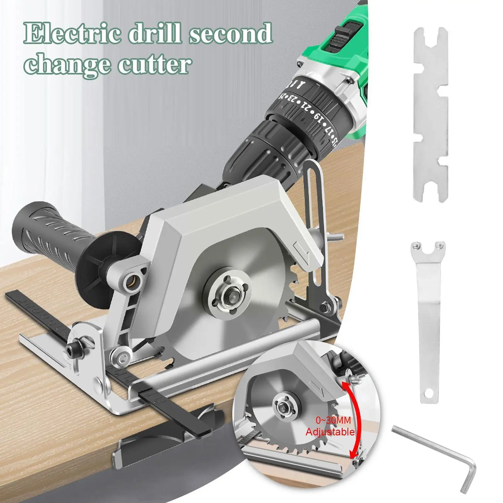 4" Cutting Machine Electric Drill Converter Into Electric Circular Home Portable Saw Flip Chip Cutting Machine For Woodwork C2y8
4" Cutting Machine Electric Drill Converter Into Electric Circular Home Portable Saw Flip Chip Cutting Machine For Woodwork C2y8