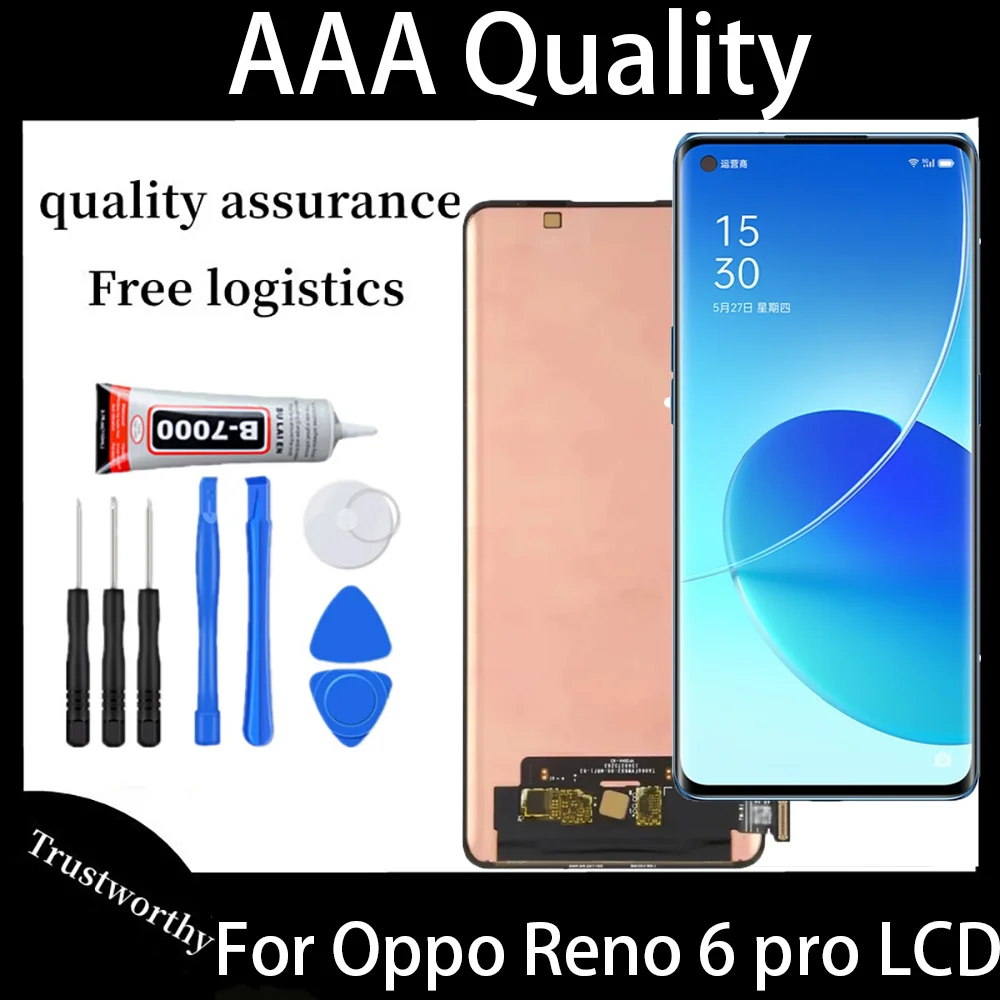 6 55 дюймов для Oppo Reno Pro замена ЖК-дисплея + дигитайзер сенсорного экрана в сборе pro