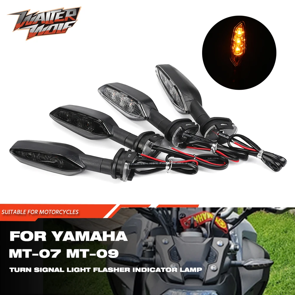 LED Turn Signal Light For YAMAHA MT07 MT03 MT25 MT09 MT15 M-SLAZ Tracer 900 GT Motorcycle Indicator Lamp MT 03 07 09 10 25 125
LED Turn Signal Light For YAMAHA MT07 MT03 MT25 MT09 MT15 M-SLAZ Tracer 900 GT Motorcycle Indicator Lamp MT 03 07 09 10 25 125