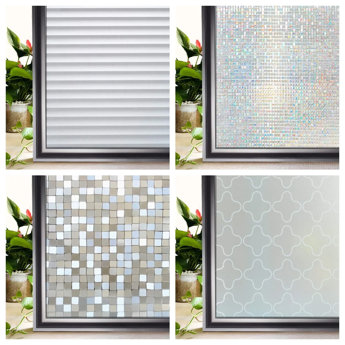 Matte Window Film Privacy for Glass Frosted Static Cling withOut Glue Removable Opaque Stickers Self-Adhesive Anti UV for Home
Matte Window Film Privacy for Glass Frosted Static Cling withOut Glue Removable Opaque Stickers Self-Adhesive Anti UV for Home