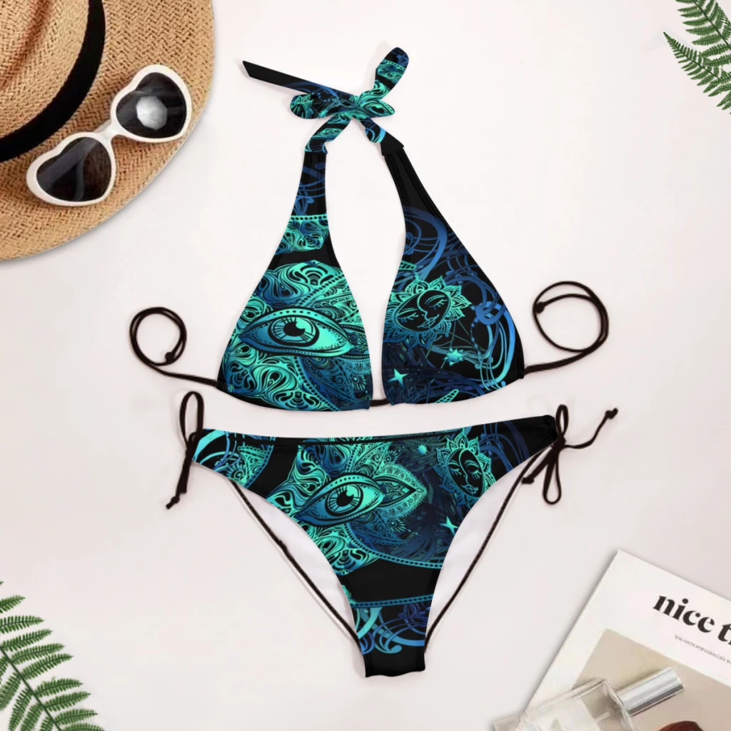 Bandeau swimsuit Sexy Bikini Women Swimsuit Push-up Two Piece Swimwear Boho Golden Crescent Moon Sun Bathing Suit Brazilian
Bandeau swimsuit Sexy Bikini Women Swimsuit Push-up Two Piece Swimwear Boho Golden Crescent Moon Sun Bathing Suit Brazilian