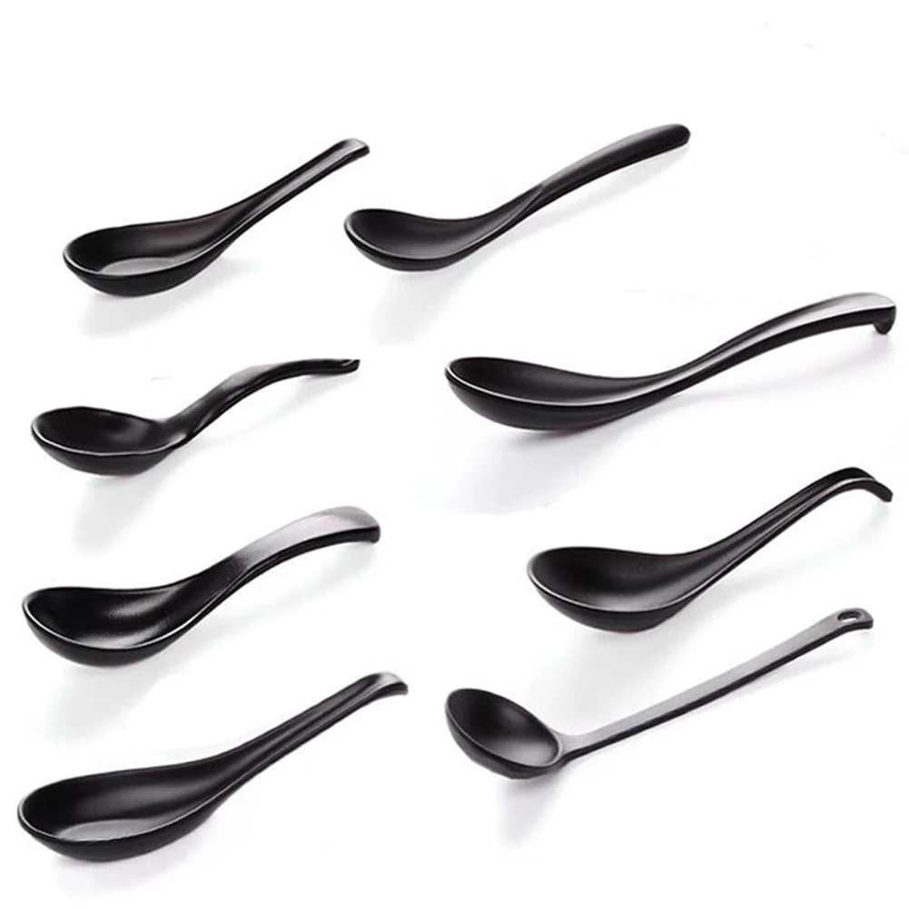 1pc Japanese Soup Spoon Black Matte Spoon Anti-Fall Tortoise Shell Shaped Spoon Teaspoon MelamineTableware Multi Kinds Available
1pc Japanese Soup Spoon Black Matte Spoon Anti-Fall Tortoise Shell Shaped Spoon Teaspoon MelamineTableware Multi Kinds Available