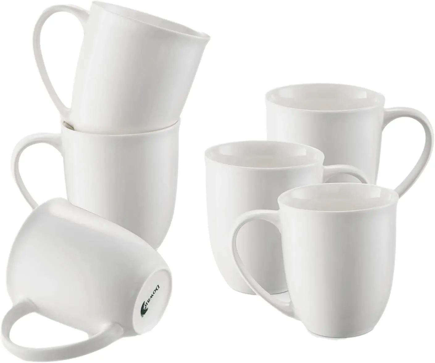 White Coffee Mugs Set Classic Porcelain Coffee Mugs Set Large Handle Cup for Coffee Tea Drink Dishwasher Safe Hold for Home
White Coffee Mugs Set Classic Porcelain Coffee Mugs Set Large Handle Cup for Coffee Tea Drink Dishwasher Safe Hold for Home