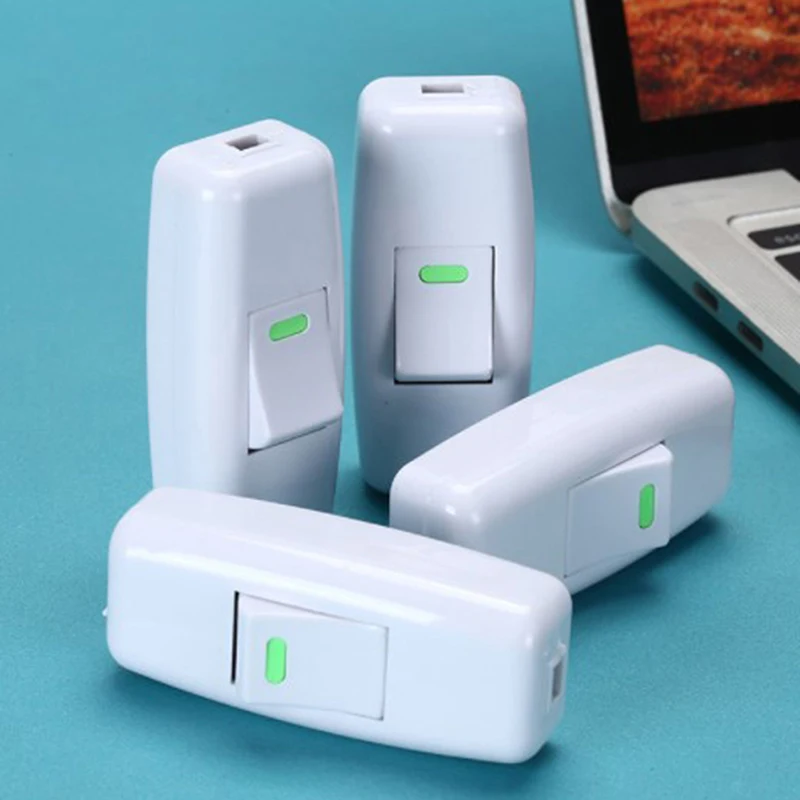 Light Switch For Home Classic White Inline ON/OFF Table Lamp Desk Light Cord Cable Switches Electrical Accessories
Light Switch For Home Classic White Inline ON/OFF Table Lamp Desk Light Cord Cable Switches Electrical Accessories