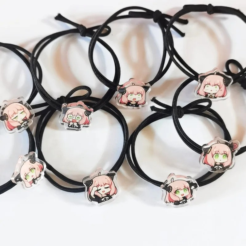 Anime SPY x FAMILY Elastic Hair Bands for Girls Cute Anya Yor Loid Acrylic Stand Hair Ties Decoration Rubber Band for Teenagers
Anime SPY x FAMILY Elastic Hair Bands for Girls Cute Anya Yor Loid Acrylic Stand Hair Ties Decoration Rubber Band for Teenagers