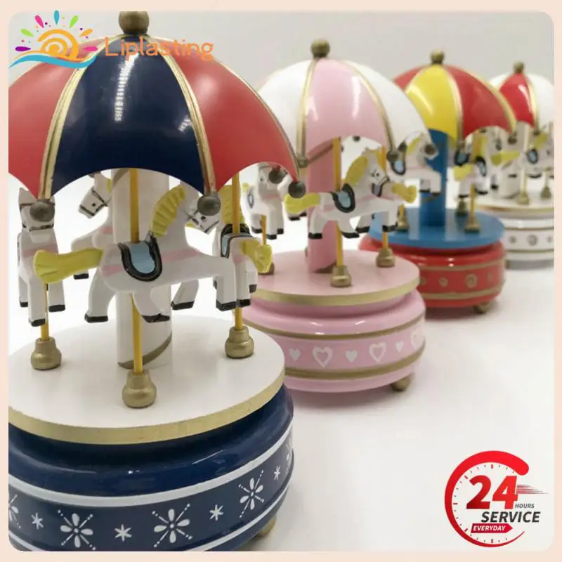 Creative Children's Christmas Gift Carousel Music Box Clockwork Toy Wooden Crafts Classic Music Box Home Decoration 2022 New
Creative Children's Christmas Gift Carousel Music Box Clockwork Toy Wooden Crafts Classic Music Box Home Decoration 2022 New