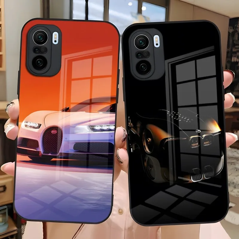 Роскошный автомобильный чехол Bugatti для телефона, стеклянный дизайн для Xiaomi Redmi Note 13 10 10T 11i 11T 11 9 8 11S Poco X3 M4 F3 Pro, чехлы
Роскошный автомобильный чехол Bugatti для телефона, стеклянный дизайн для Xiaomi Redmi Note 13 10 10T 11i 11T 11 9 8 11S Poco X3 M4 F3 Pro, чехлы