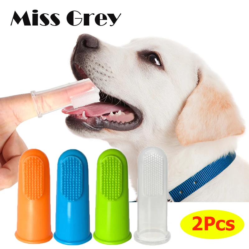 Pet Dog Finger Toothbrush Soft Silicone Teeth Clean Tartar Bad Breath Care General Tooth Brushes Dogs Cat Pets Cleaning Supplies
Pet Dog Finger Toothbrush Soft Silicone Teeth Clean Tartar Bad Breath Care General Tooth Brushes Dogs Cat Pets Cleaning Supplies