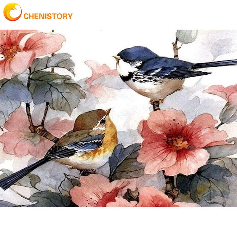 CHENISTORY 5D DIY Diamond Painting Birds Scenery Cross-Stitch Full Square Diamond Mosaic For Living Room Frameless Home Decor
CHENISTORY 5D DIY Diamond Painting Birds Scenery Cross-Stitch Full Square Diamond Mosaic For Living Room Frameless Home Decor