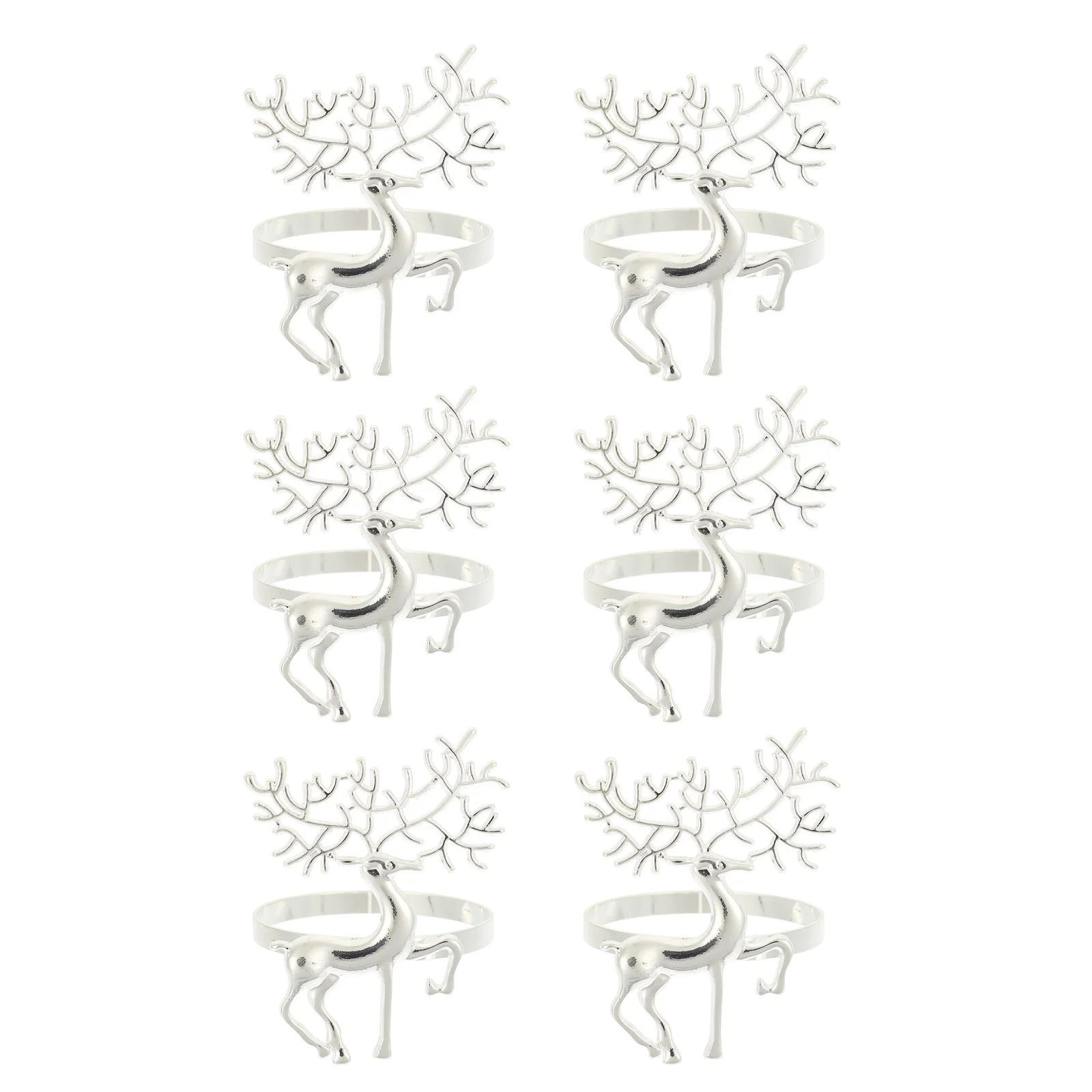 6Pcs Christmas Serviette Ring Xmas Themed Dining Table Napkin Buckles Elk Shaped Napkin Buckles for Home
6Pcs Christmas Serviette Ring Xmas Themed Dining Table Napkin Buckles Elk Shaped Napkin Buckles for Home