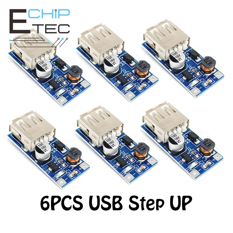 Free shipping 6PCS DC 0.9V-5V to 5V 600MA Power Bank Charger Step Up Boost Converter Supply Voltage Module USB Output Charging
Free shipping 6PCS DC 0.9V-5V to 5V 600MA Power Bank Charger Step Up Boost Converter Supply Voltage Module USB Output Charging
