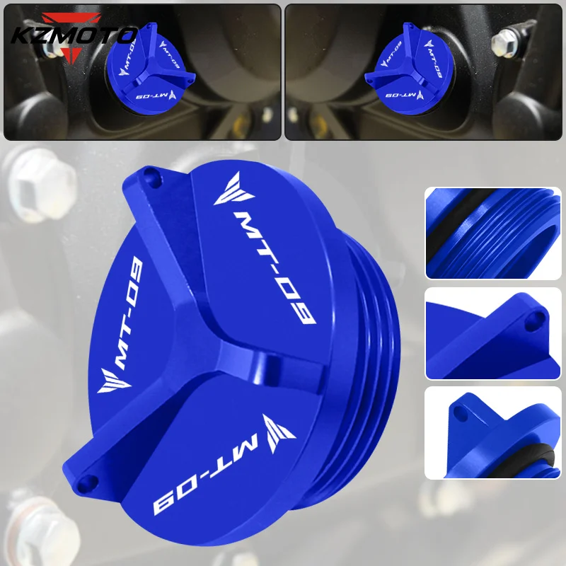 MT-09 LOGO NEW CNC Engine Plug Cap Oil Filler Cover For YAMAHA MT09 MT 09 2014-2023 Motorcycle Accessories Oil Drain Plug Cap
MT-09 LOGO NEW CNC Engine Plug Cap Oil Filler Cover For YAMAHA MT09 MT 09 2014-2023 Motorcycle Accessories Oil Drain Plug Cap