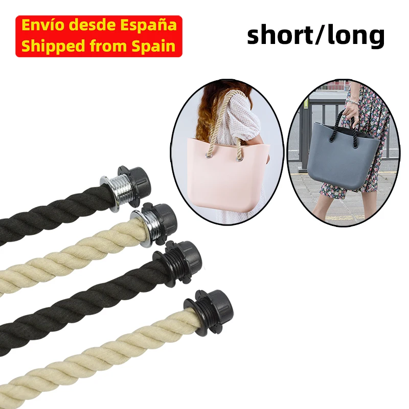 2023 1 Pair Long Short Hemp Obag Rope Handle Shipping From Spain For O Bag Accesorios Women Handbags Classic Mini EVA Handbags
2023 1 Pair Long Short Hemp Obag Rope Handle Shipping From Spain For O Bag Accesorios Women Handbags Classic Mini EVA Handbags
