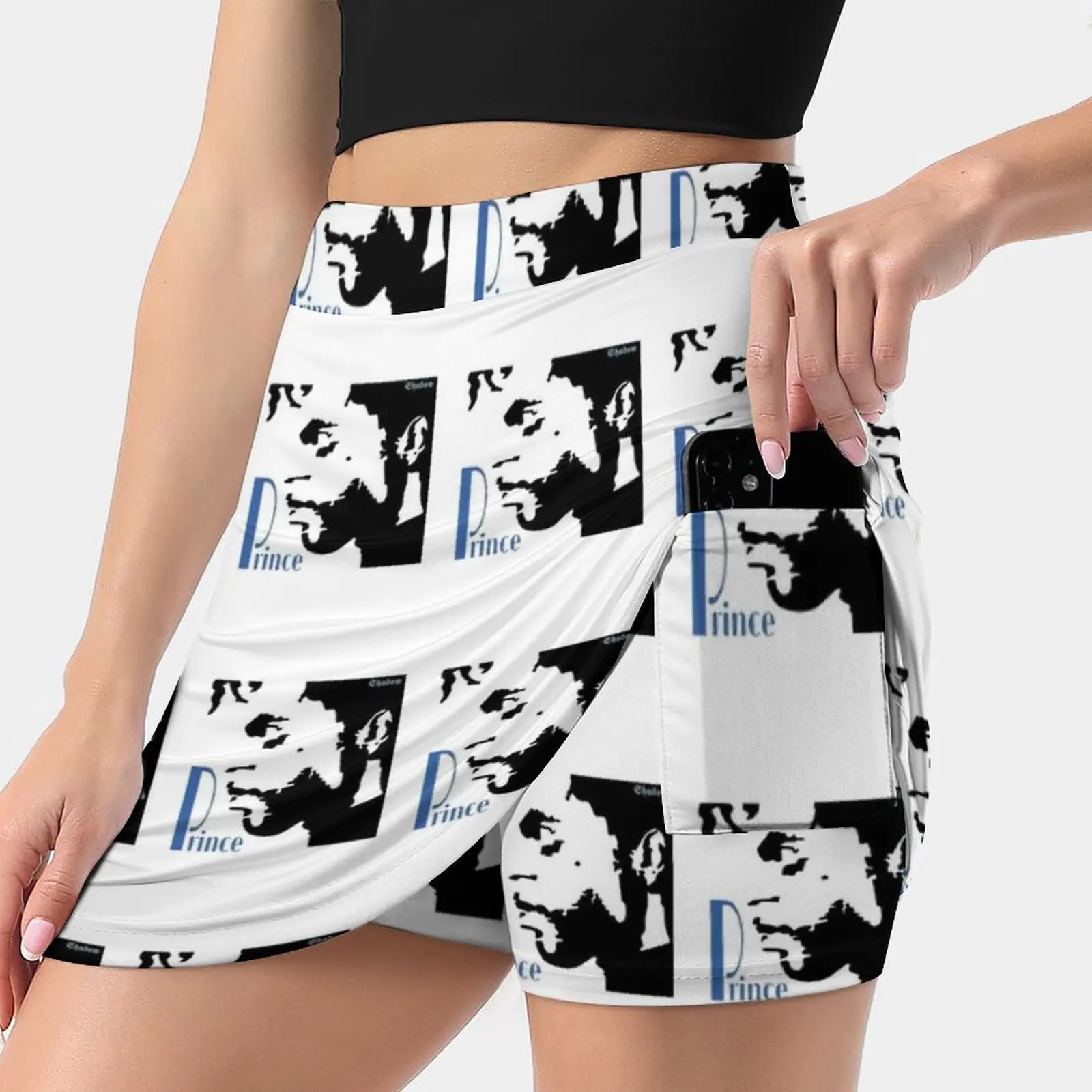 Женская юбка с карманами для игры в гольф, бадминтон 
Женская юбка с карманами для игры в гольф, бадминтон