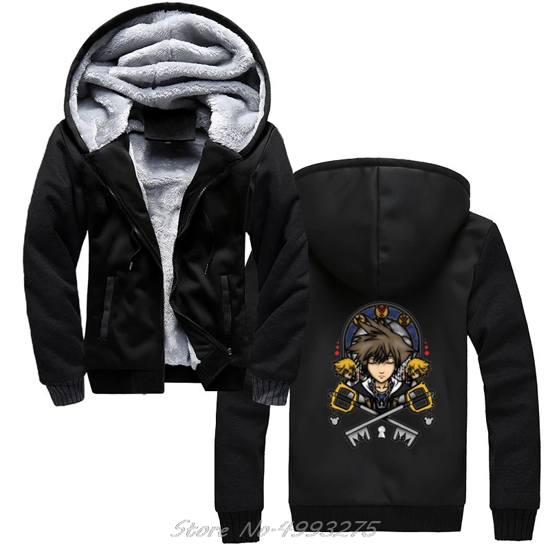 Kingdom Hearts Men White game hoodies Boy Anime Men Winter Wool Liner Jacket Thicken Sweatshirts
Kingdom Hearts Men White game hoodies Boy Anime Men Winter Wool Liner Jacket Thicken Sweatshirts