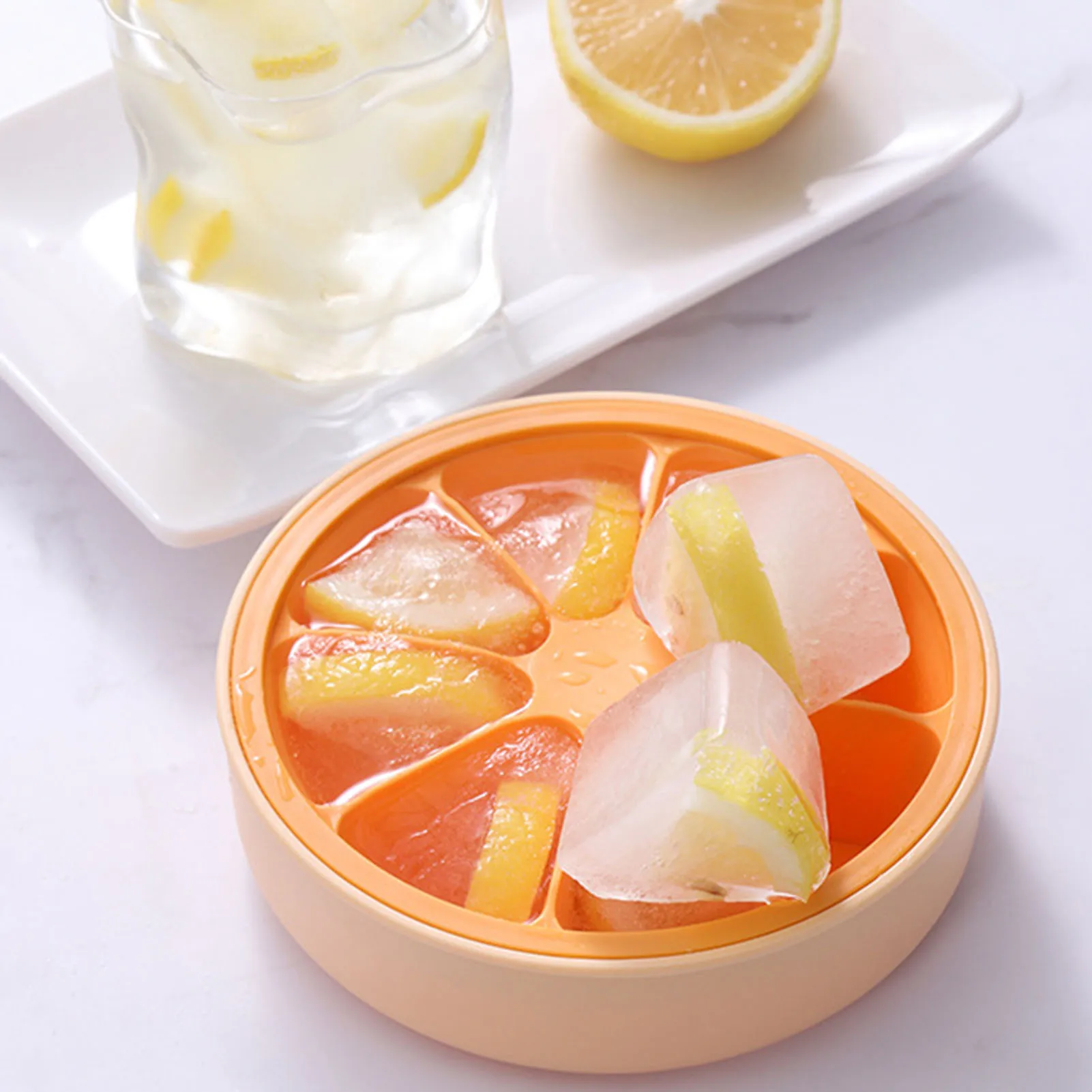 Creative Orange Ice Tray with Lid Multipurpose DIY Ice Making Stencils for Home Easy Release Ice Box Cocktail Ice Maker JS22
Creative Orange Ice Tray with Lid Multipurpose DIY Ice Making Stencils for Home Easy Release Ice Box Cocktail Ice Maker JS22
