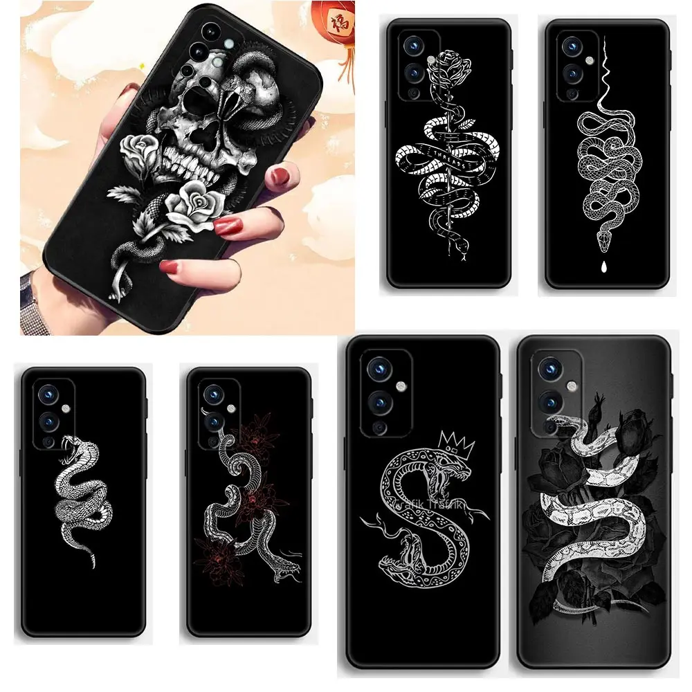 Snake Black Rose Skeleton Coques Fundas Phone Case for Oneplus 9 9R Z 7 7T 8 8T 9TR 10 Nord 2 CE N200 N100 N10 Pro 5G TPU Cases
Snake Black Rose Skeleton Coques Fundas Phone Case for Oneplus 9 9R Z 7 7T 8 8T 9TR 10 Nord 2 CE N200 N100 N10 Pro 5G TPU Cases